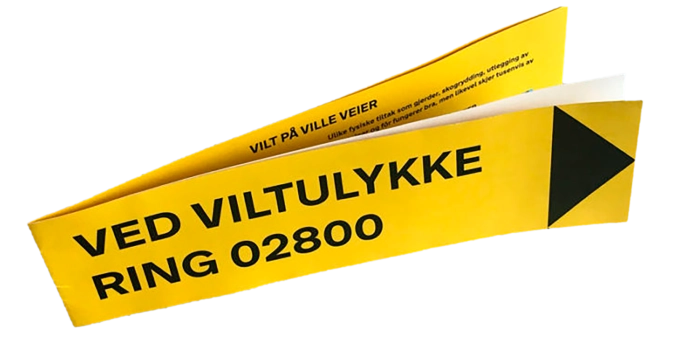 Viltbånd 2-pakk